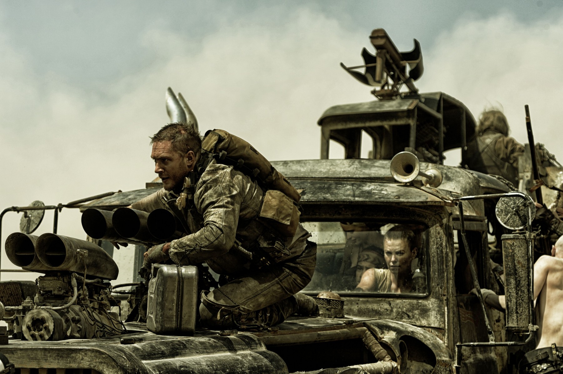 Tom Hardy and Charlize Theron star in Warner Bros. Pictures' "Mad Max: Fury Road"