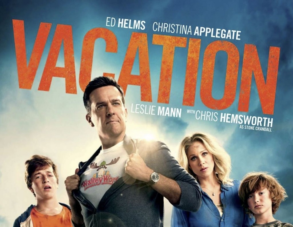 Poster for Warner Bros. Pictures' "Vacation" featuring Ed Helms and Christina Applegate