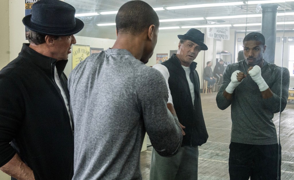 Michael B. Jordan and Sylvester Stallone star in Warner Bros. Pictures' CREED