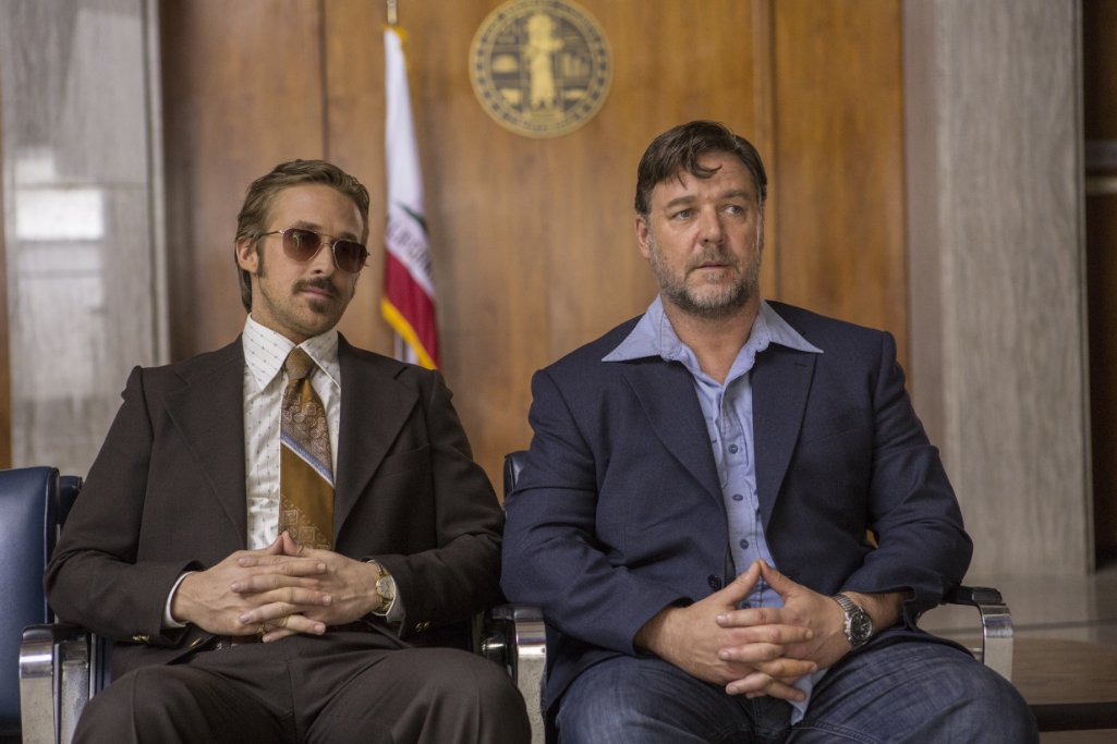 Ryan Gosling and Russell Crowe star in Warner Bros. Pictures' THE NICE GUYS