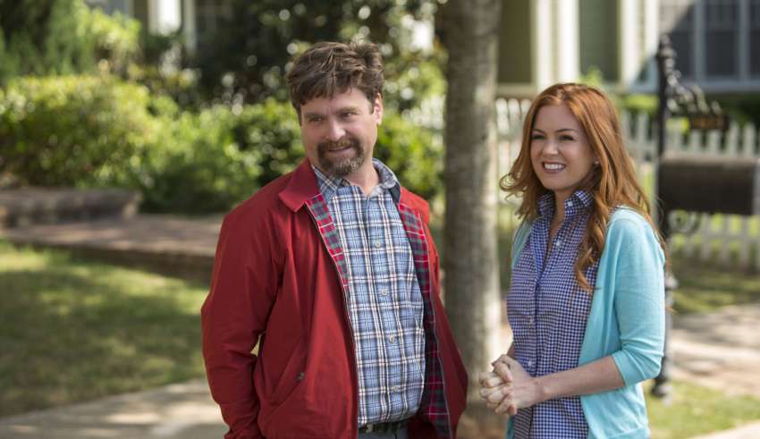 Zach Galifianakis and Isla Fisher star in 20th Century Fox's KEEPING UP WITH THE JONESES
