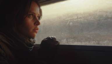 Felicity Jones stars in LucasFilms’ ROGUE ONE: A STAR WARS STORY