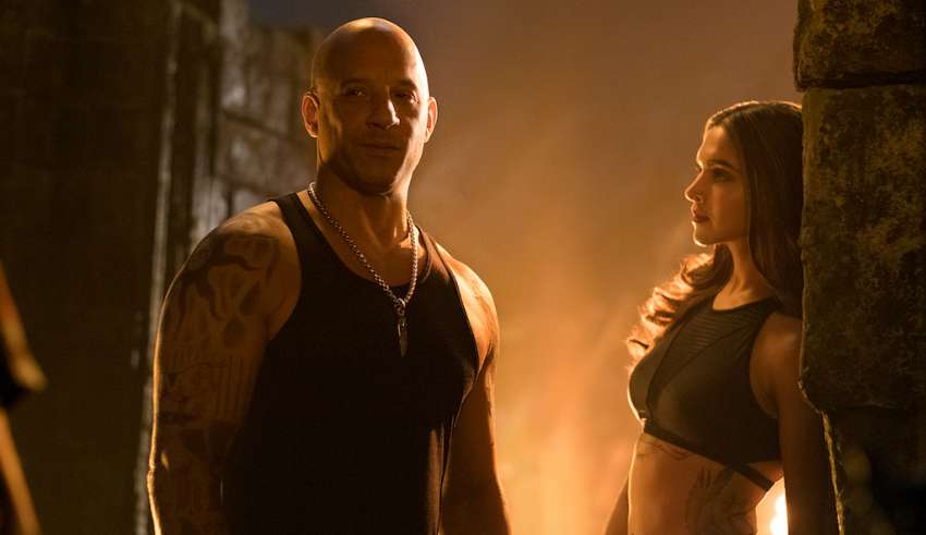 (L-r) Vin Diesel and Deepika Padukone star in Paramount Pictures' xXx: Return of Xander Cage