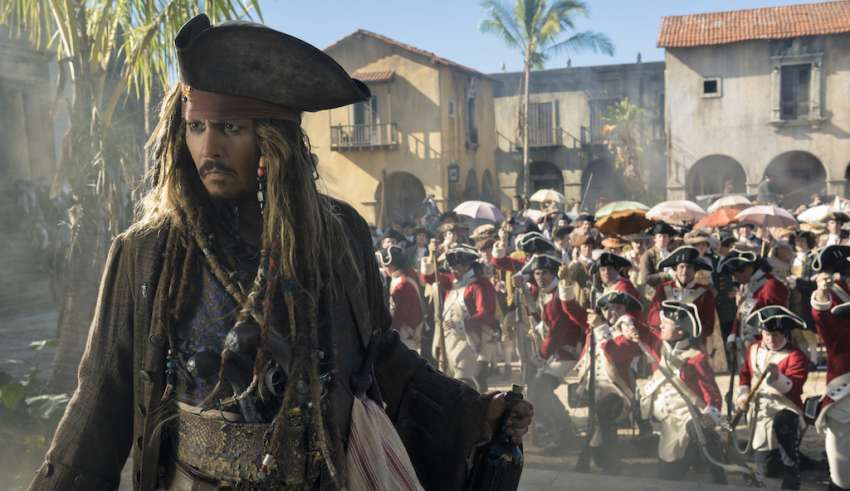 Johnny Depp stars in Disney's PIRATES OF THE CARIBBEAN: DEAD MEN TELL NO TALES