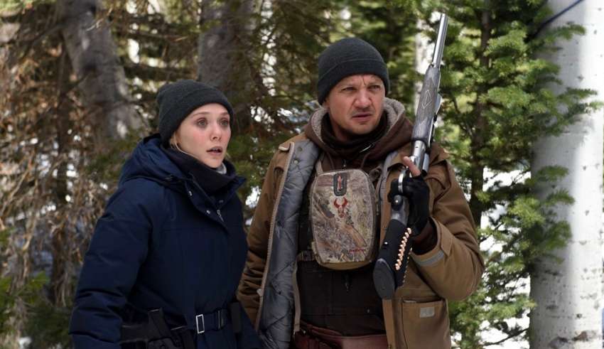 Elizabeth Olsen and Jeremy Renner star in The Weinstein Company's WIND RIVER