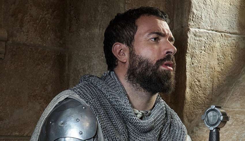 Tom Cullen stars in The History Channel's KNIGHTFALL