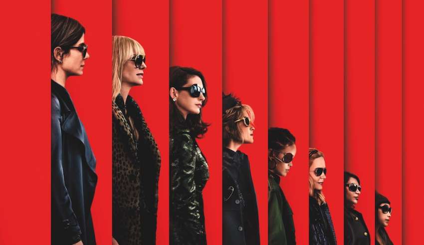 Partial poster image of Warner Bros. Pictures' OCEAN'S 8