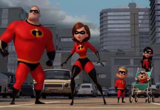 Craig T. Nelson, Holly Hunter, Huck Milner, Sarah Vowell star in Disney*Pixar's INCREDIBLES 2