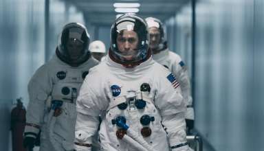 (L-R) Lukas Haas, Ryan Gosling and Corey Stoll star in Universal Pictures' FIRST MAN