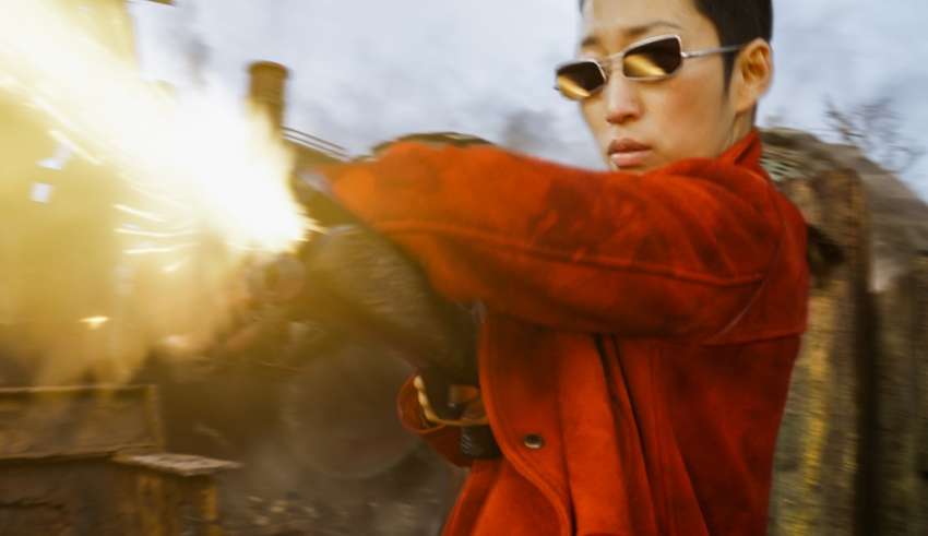 Jihae stars in Universal Pictures' MORTAL ENGINES