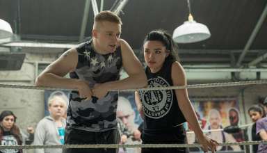 Jack Lowden and Florence Pugh star in MGM's FIGHTING WITH MY FAMILY