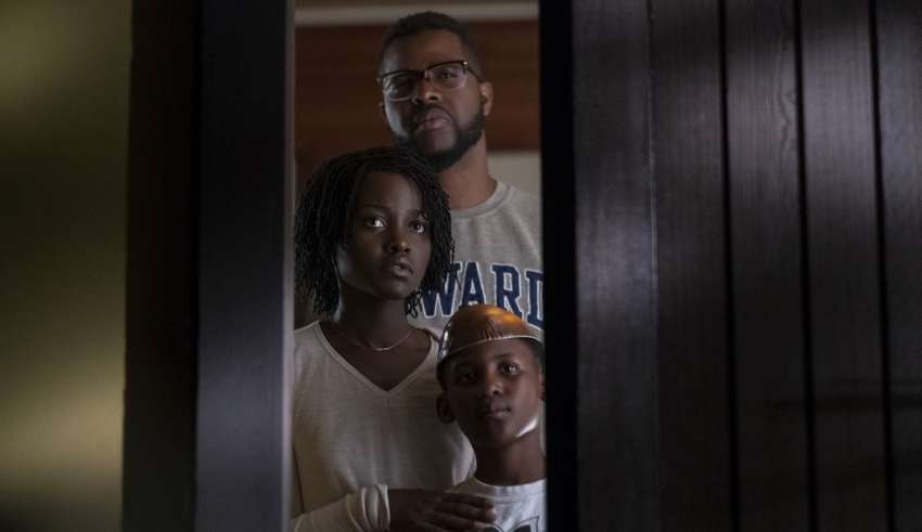 Winston Duke, Lupita Nyong,o and Evan Alex stars in Universal Pictures' US