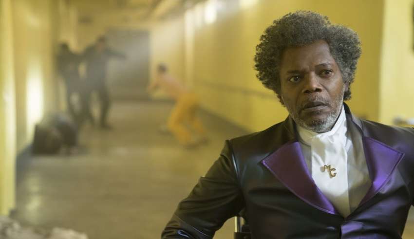 Samuel L. Jackson and James McAvoy stars in Universal Pictures' GLASS