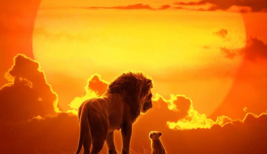 Poster image of Walt Disney Pictures' THE LION KING