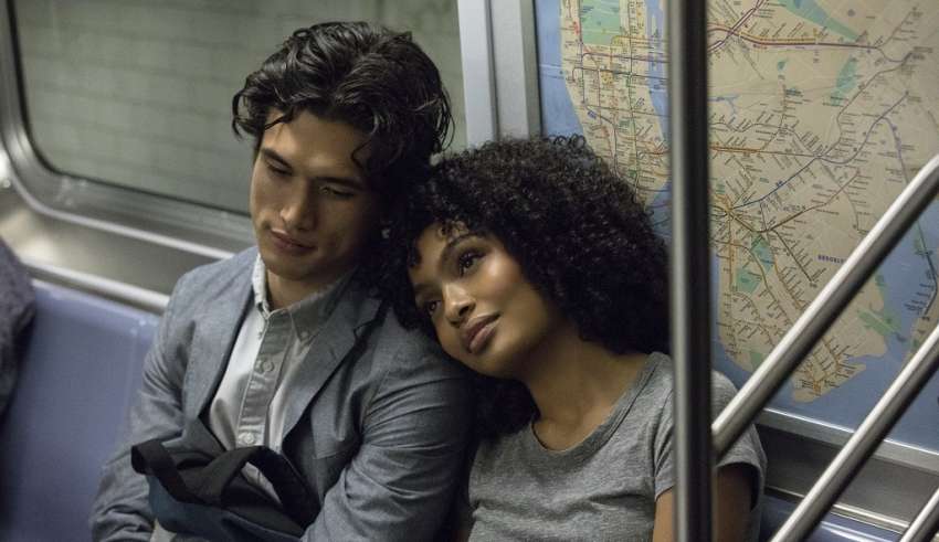 Charles Melton and Yara Shahidi star in Warner Bros. Pictures' THE SUN IS ALSO A STAR