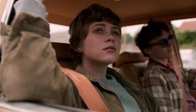 Sophia Lillis and Wyat Oleff star in Netflix's I AM NOT OKAY WITH THIS