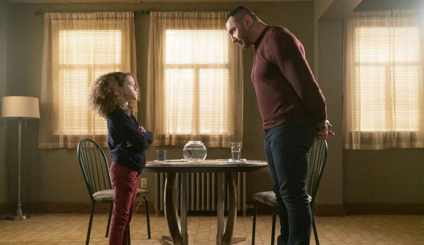 Chloe Coleman and Dave Bautista star in STX Entertainment's MY SPY