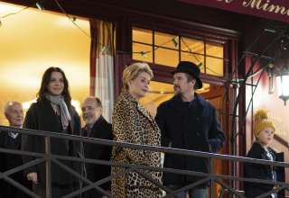 (L-R) Juliette Binoche, Catherine Deneuve, and Ethan Hawke star in IFC Films' THE TRUTH