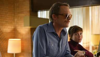 (L-R) Paul Bettany and Sophia Lillis star in Amazon's UNCLE FRANK