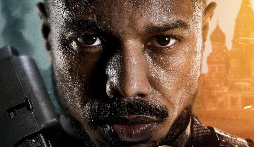 Poster image of Michael B. Jordan in Amazon's WITHOUT REMORSE